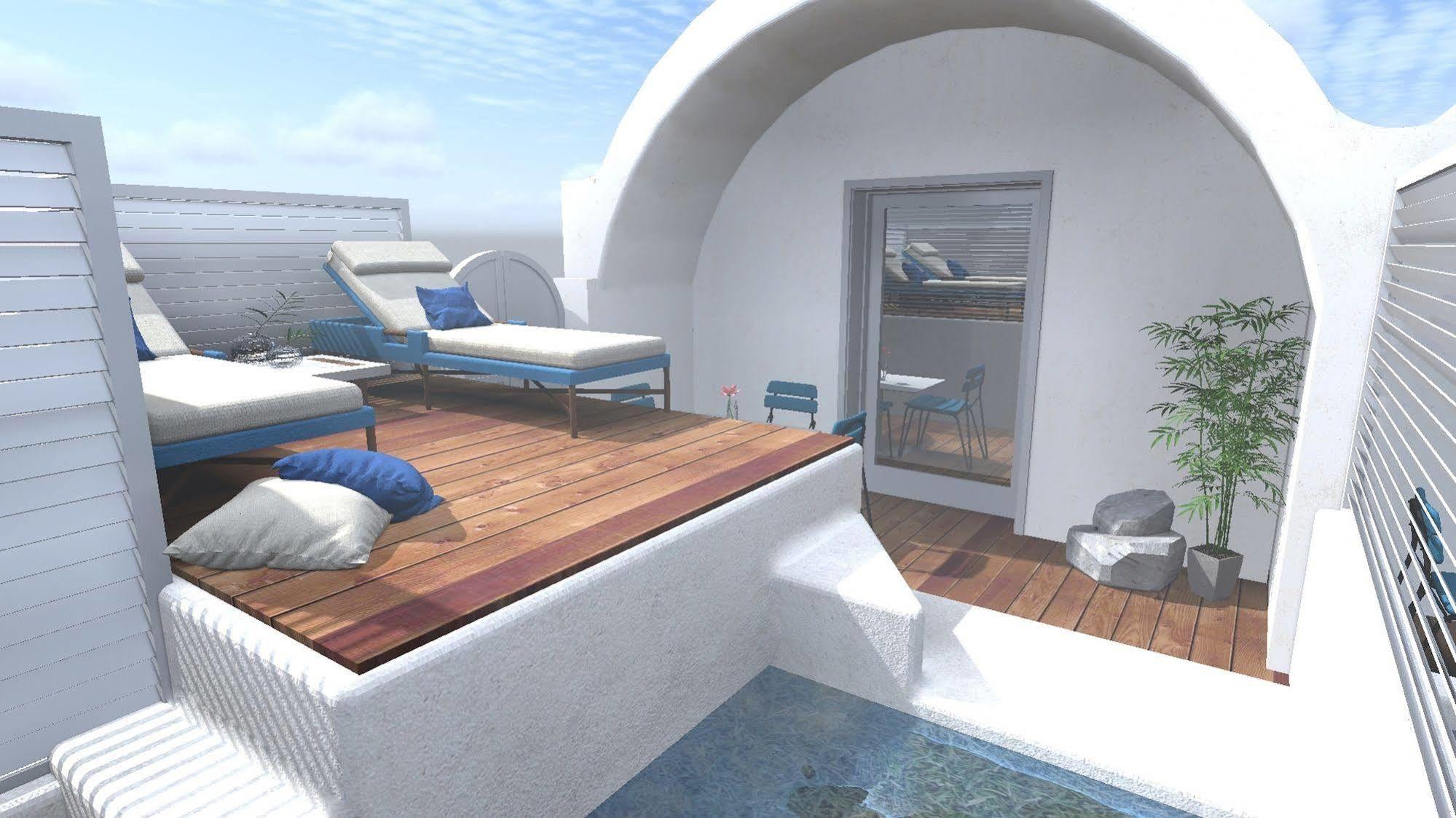 Aisling Micro Hotel Oia المظهر الخارجي الصورة